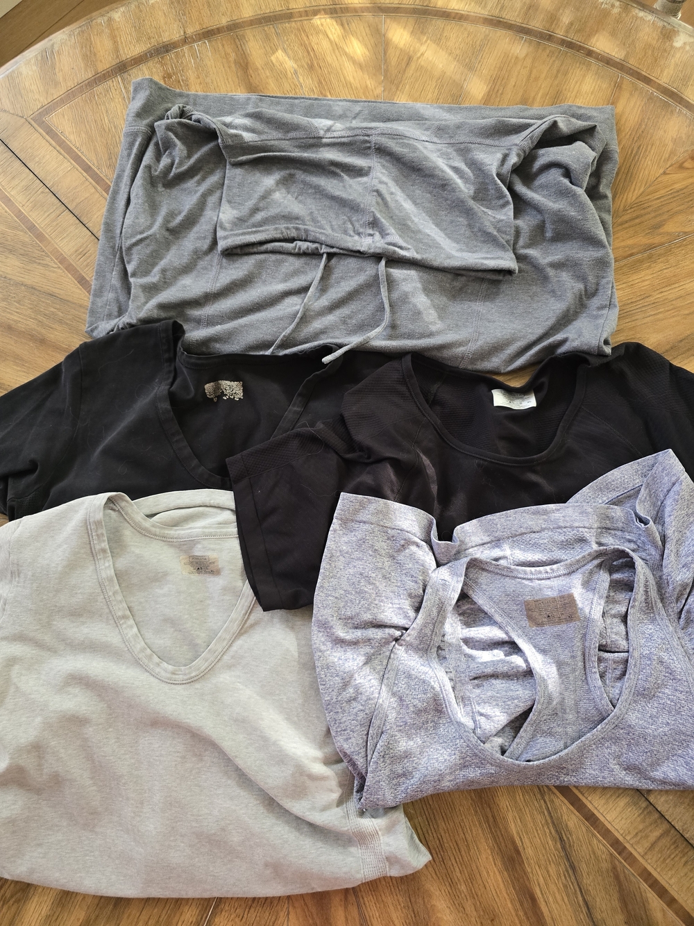 Athleta Mix of Performance Tank Top, Short Sleeve, & Long Sleeve Tops, Size XL
